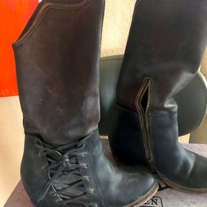 Freebird “castle” size 9 leather boots
